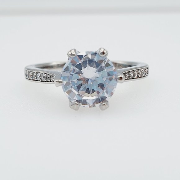 "Exclusive 925 Silver Plated 3A CZ Ring for Women, FB16FA1070 - Picture 9 of 9